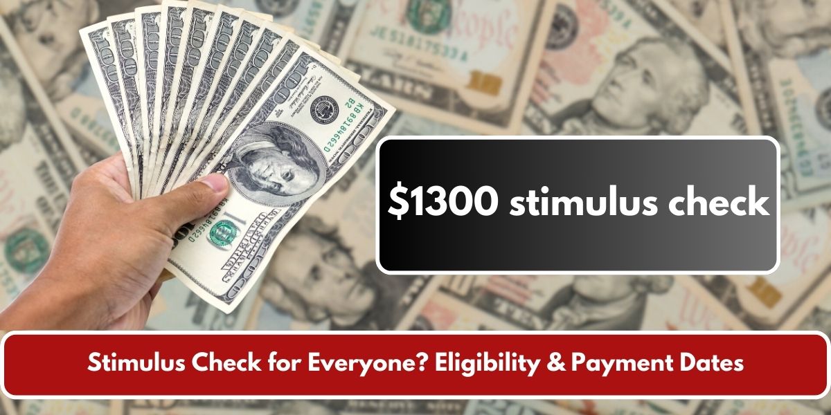 $1300 stimulus check