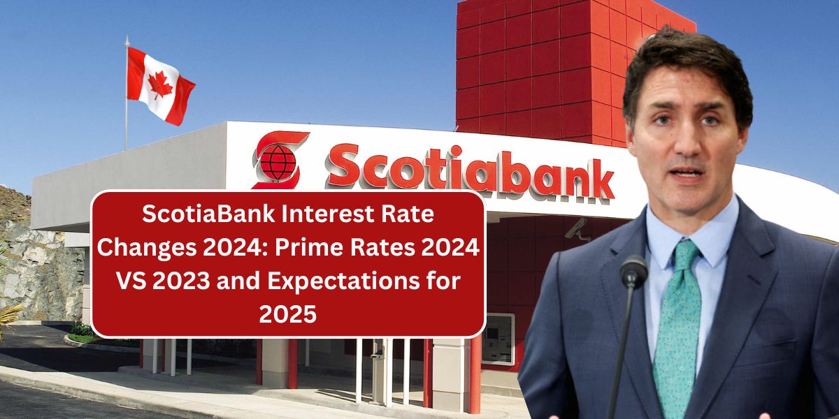 ScotiaBank Interest Rate Changes 2024: Prime Rates 2024 VS 2023 and Expectations for 2025