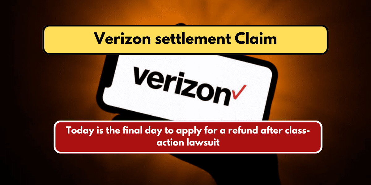 Verizon settlement Claim