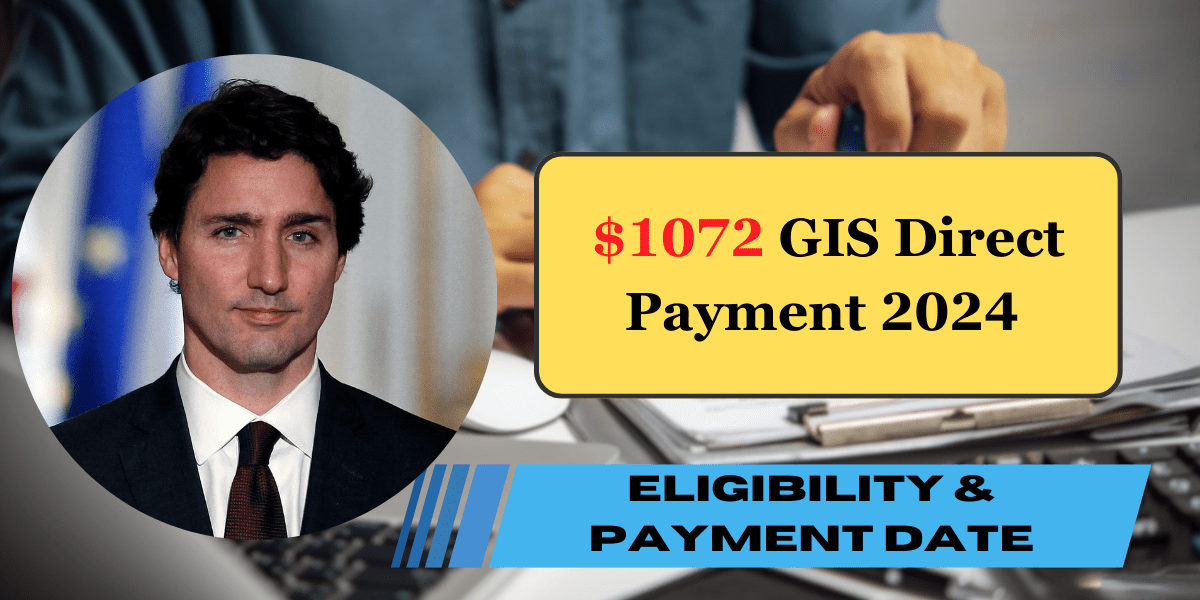 $1072 GIS Direct Payment August 2024