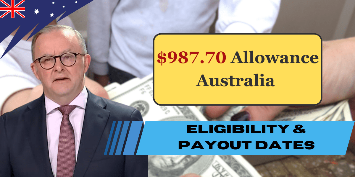 $987.70 Allowance Australia