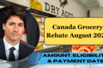 Canada Grocery Rebate August 2024