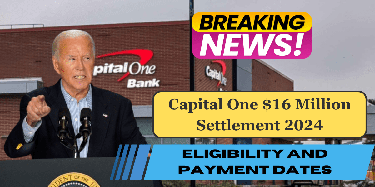 Capital One $16 Million Settlement 2024